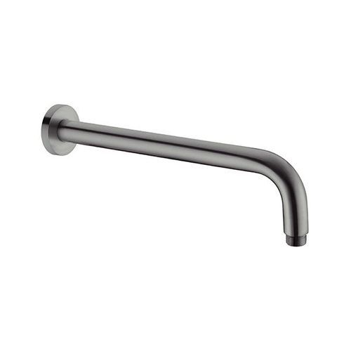 Round Shower Arm 330mm Length Gun Metal
