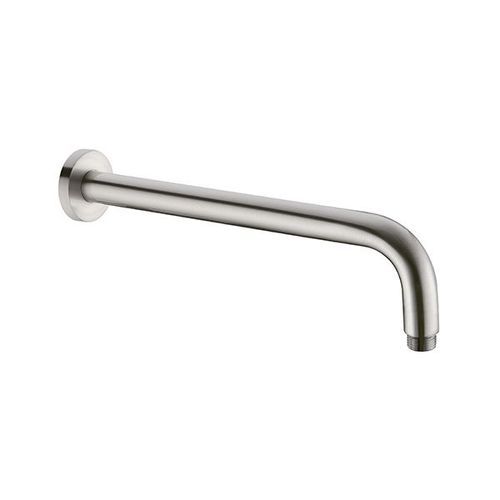 Round Shower Arm 500mm Length Brushed Nickel