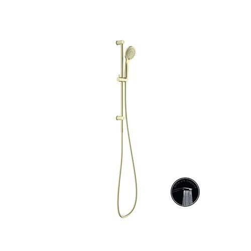 Opal Shower Rail With Air Shower Brushed Gold