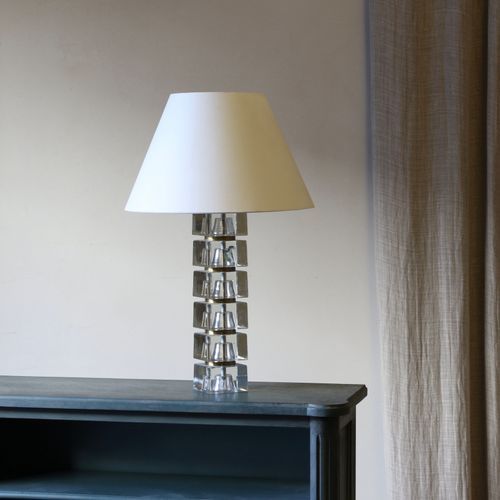 Swedish Glass Lamp