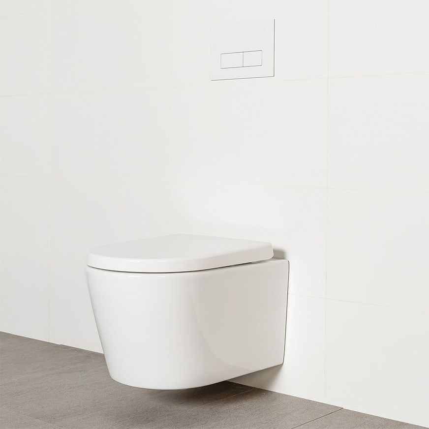 Milu Mod In-wall Wall Hung Pan