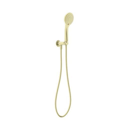 Mecca Shower On Bracket With Air Shower Brushed Gold