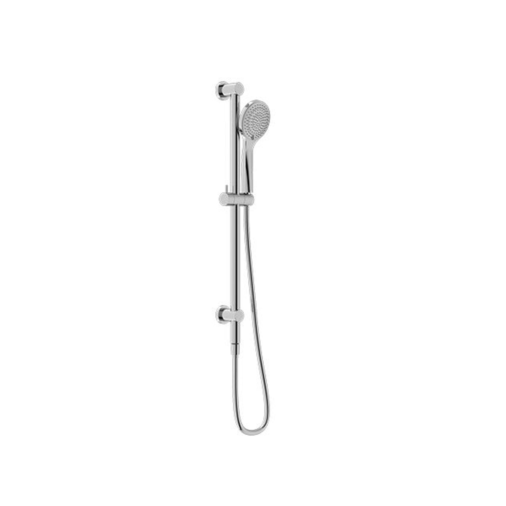 Mecca Shower Rail With Air Shower Chrome