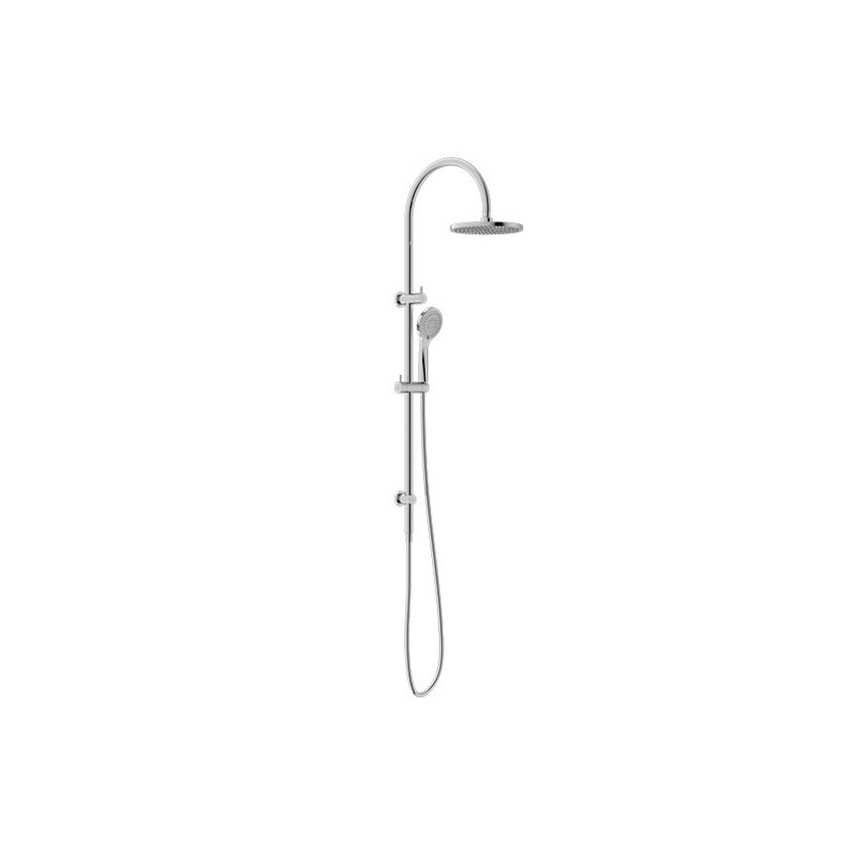 Mecca Twin Shower With Air Shower Chrome