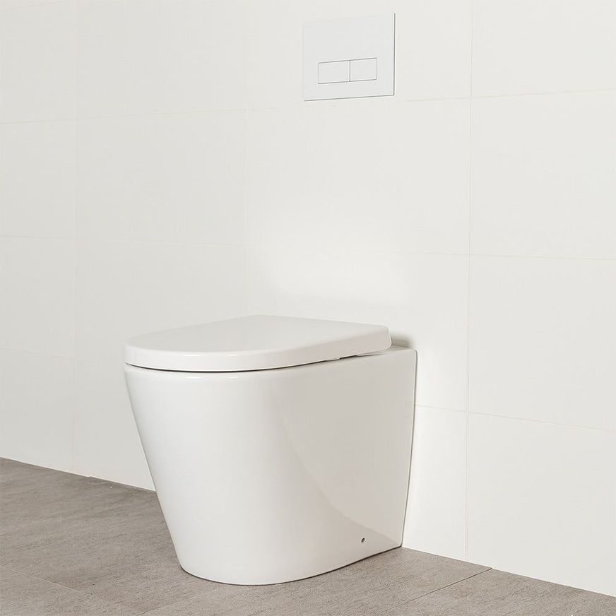 Milu Mod In-wall Floor Mount Pan