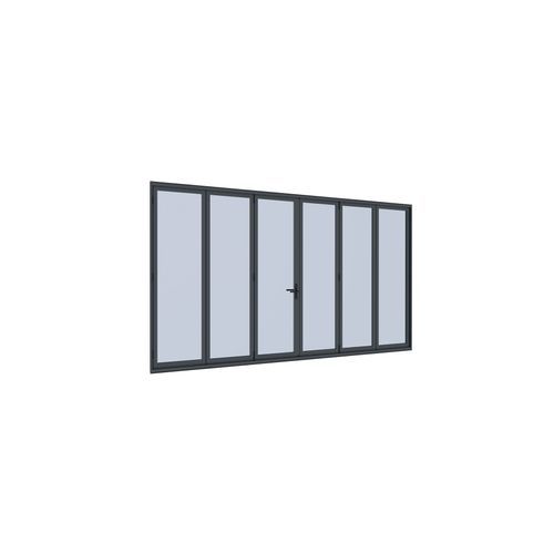 Bifold Glass Door For Tasman Wall Mounted Pergola