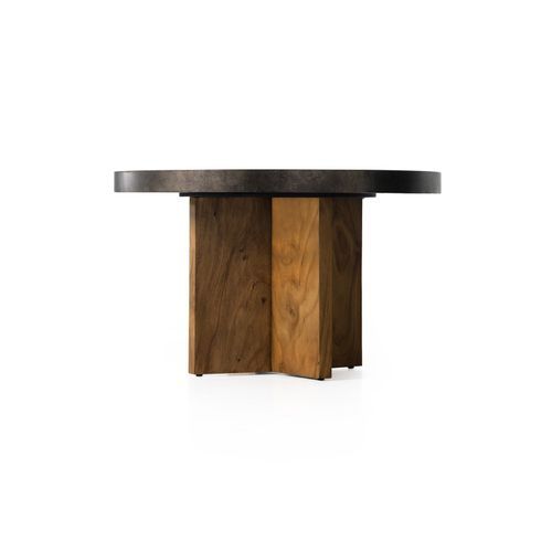 Poker Table in Natural Brown Guanacaste