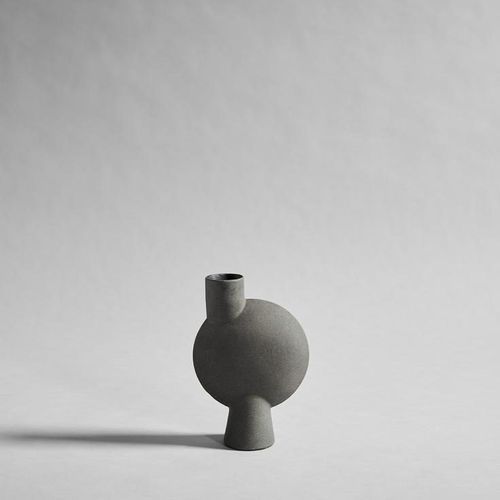 101 Sphere Vase Medio Dark Grey
