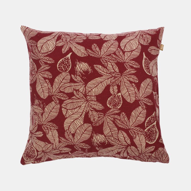 Fig Tree Cushion 45x45cm - Ruby