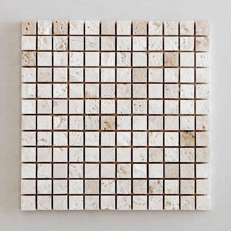 Sand Travertine Mosaic Tile
