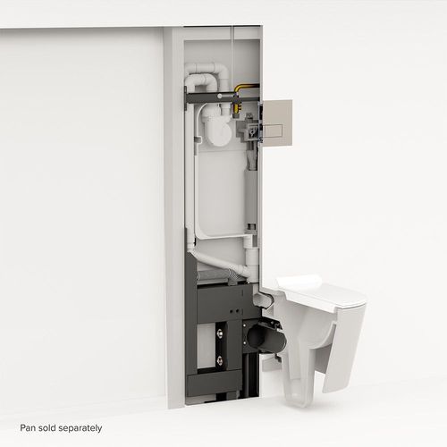Milu In-wall Cistern with Odourless By Expella for Wall Hung Pans