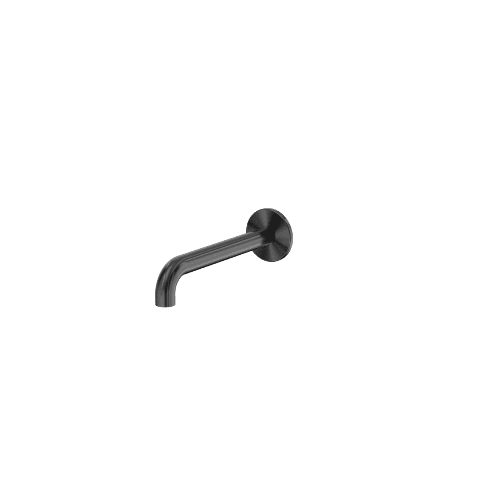 Serenity 220mm Wall Basin/Bath Set Spout only Gun Metal