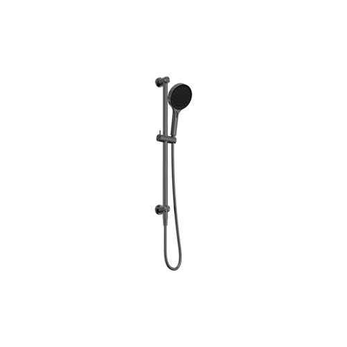 Serenity Rail Shower Gun Metal