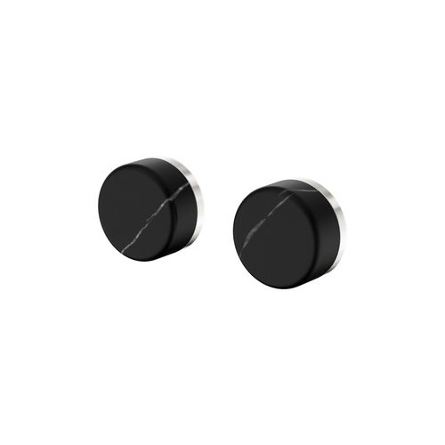 Serenity Wall Top Assembly With Marquina Black Handle Brushed Nickel