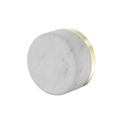 Serenity Shower Mixer Carrara Handle Brushed Gold