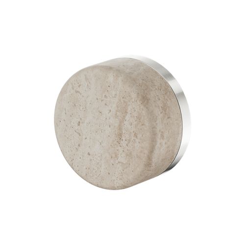 Serenity Shower Mixer Rome Travertine Handle Brushed Nickel