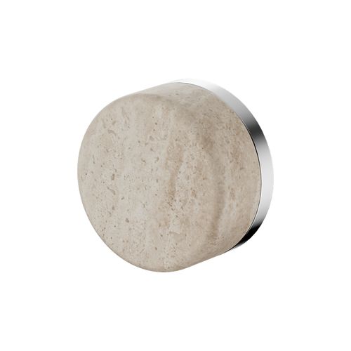 Serenity Shower Mixer Rome Travertine Handle Chrome