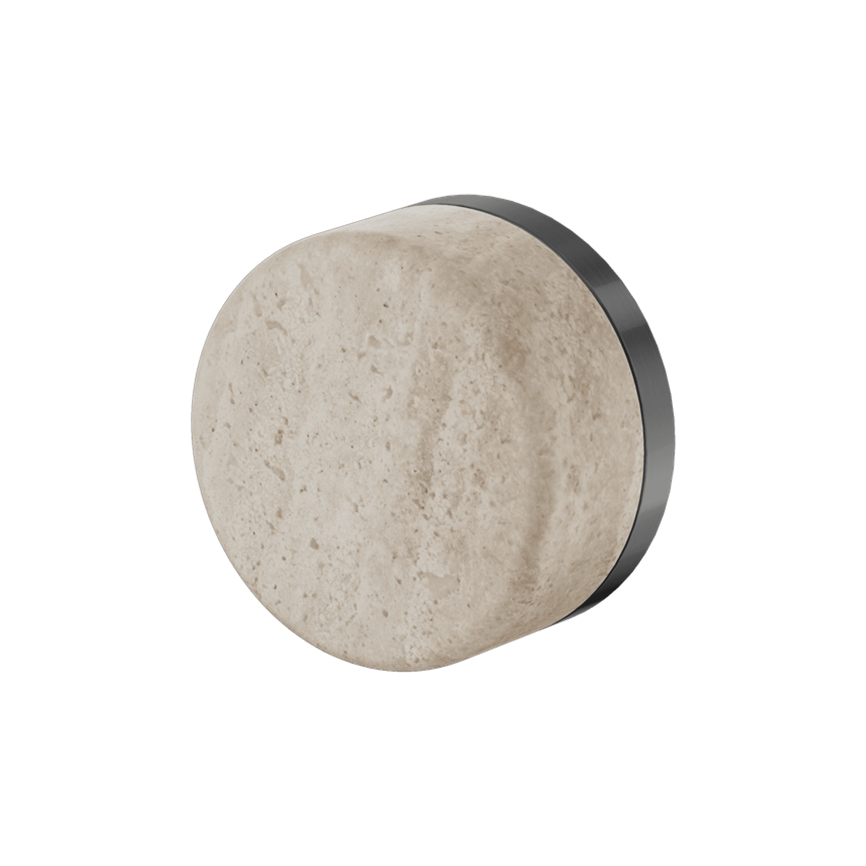 Serenity Shower Mixer Rome Travertine Handle Gun Metal