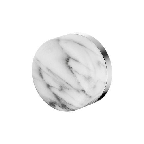 Serenity Shower Mixer Arabescato Corchia Handle Chrome