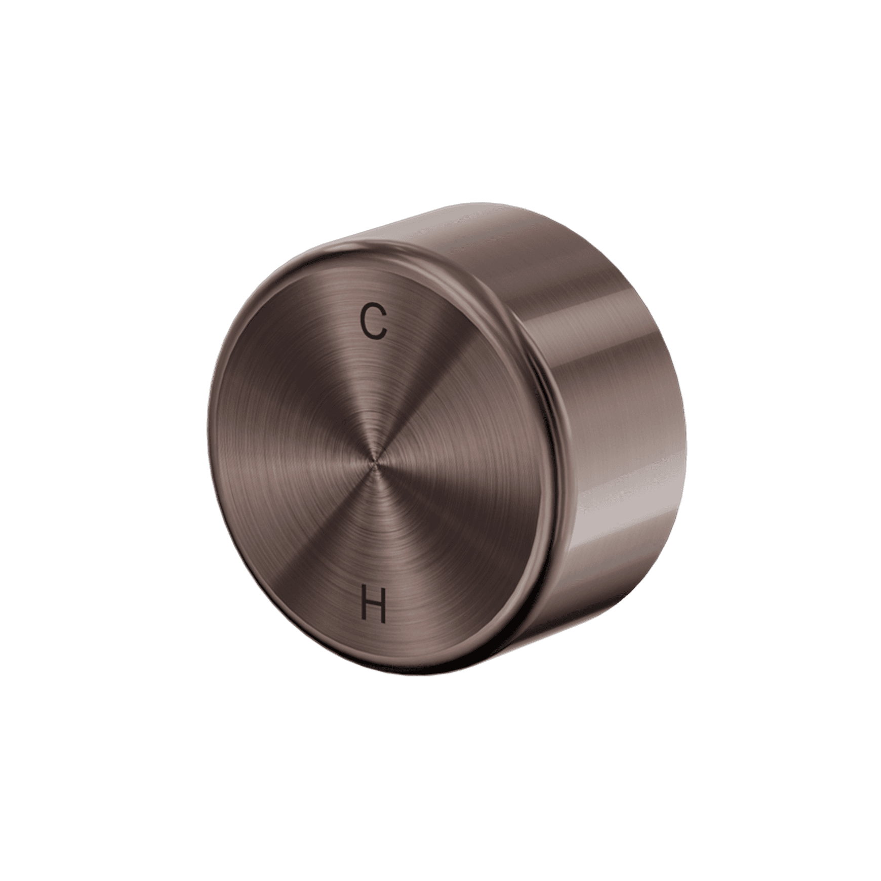 Serenity Shower Mixer Metal Handle Brushed Bronze