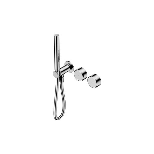 Serenity Shower System Metal Handle And Slim Shower Chrome