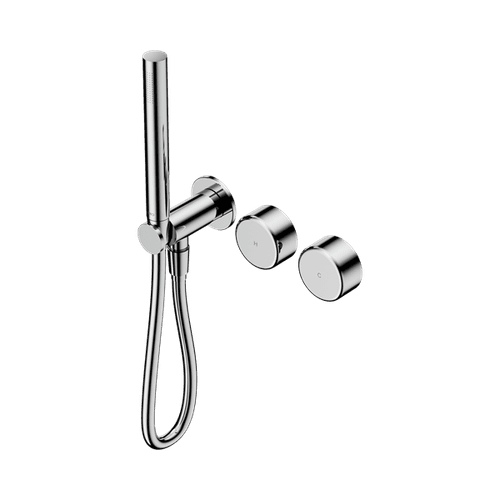 Serenity Shower System Metal Handle And Slim Shower Chrome