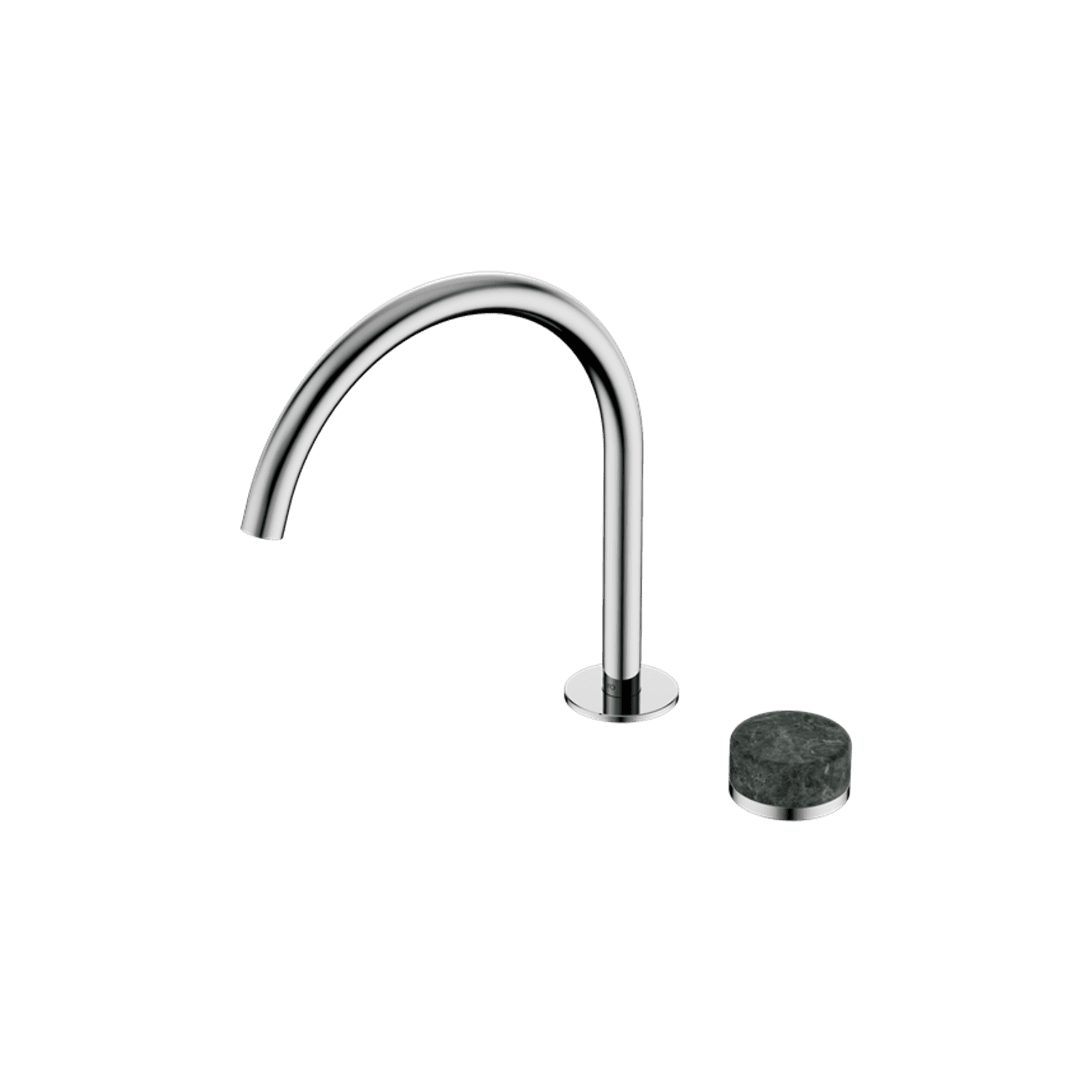 Serenity Bath/Kitchen Mixer Arc Spout Verde Alpi Handle Chrome
