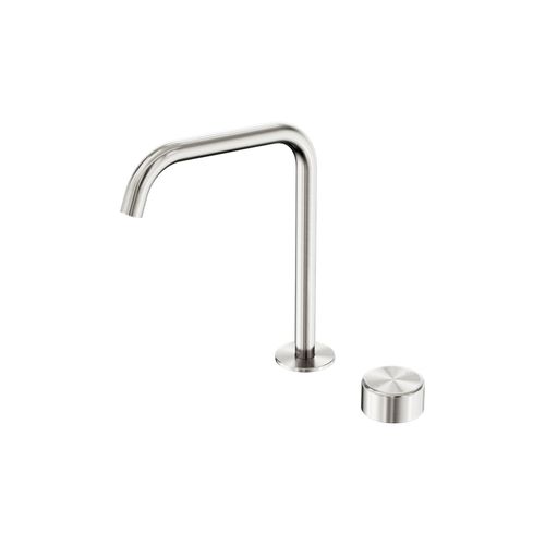 Serenity Bath/Kitchen Mixer Edge Spout Metal Handle Brushed Nickel