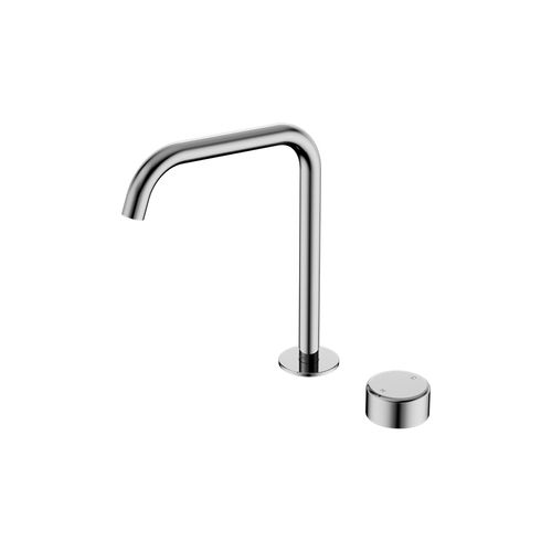 Serenity Bath/Kitchen Mixer Edge Spout Metal Handle Chrome
