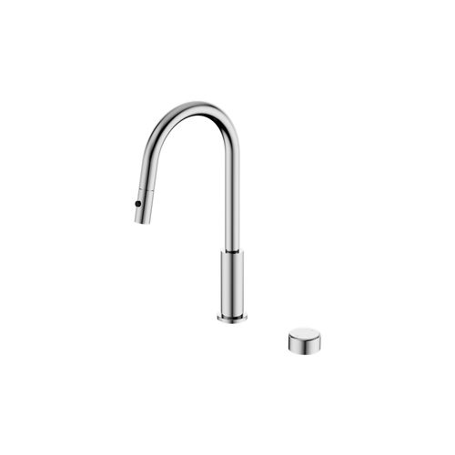 Serenity pull out kitchen Set Metal Handle Chrome