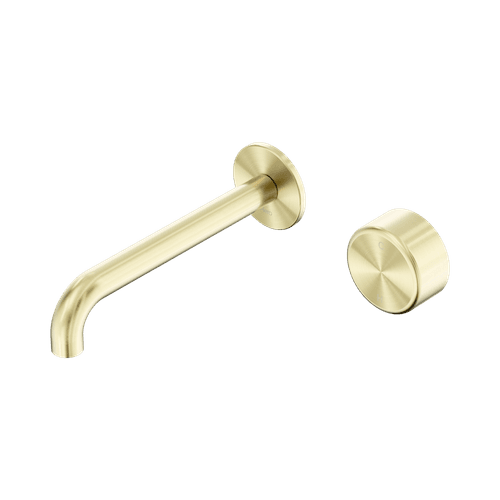 Serenity Wall Basin Mixer 220mm Spout Metal Handle BG
