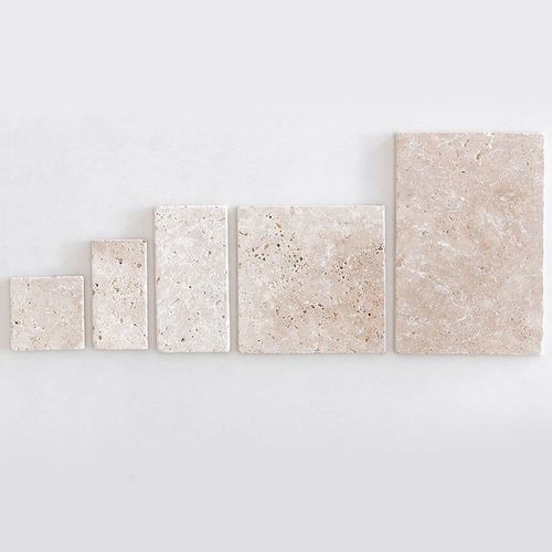 Crema Travertine Tumbled Tiles