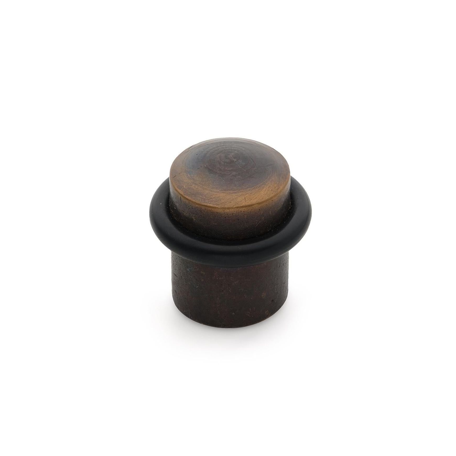 Cast 25mm Floor-Mounted Door Stopper