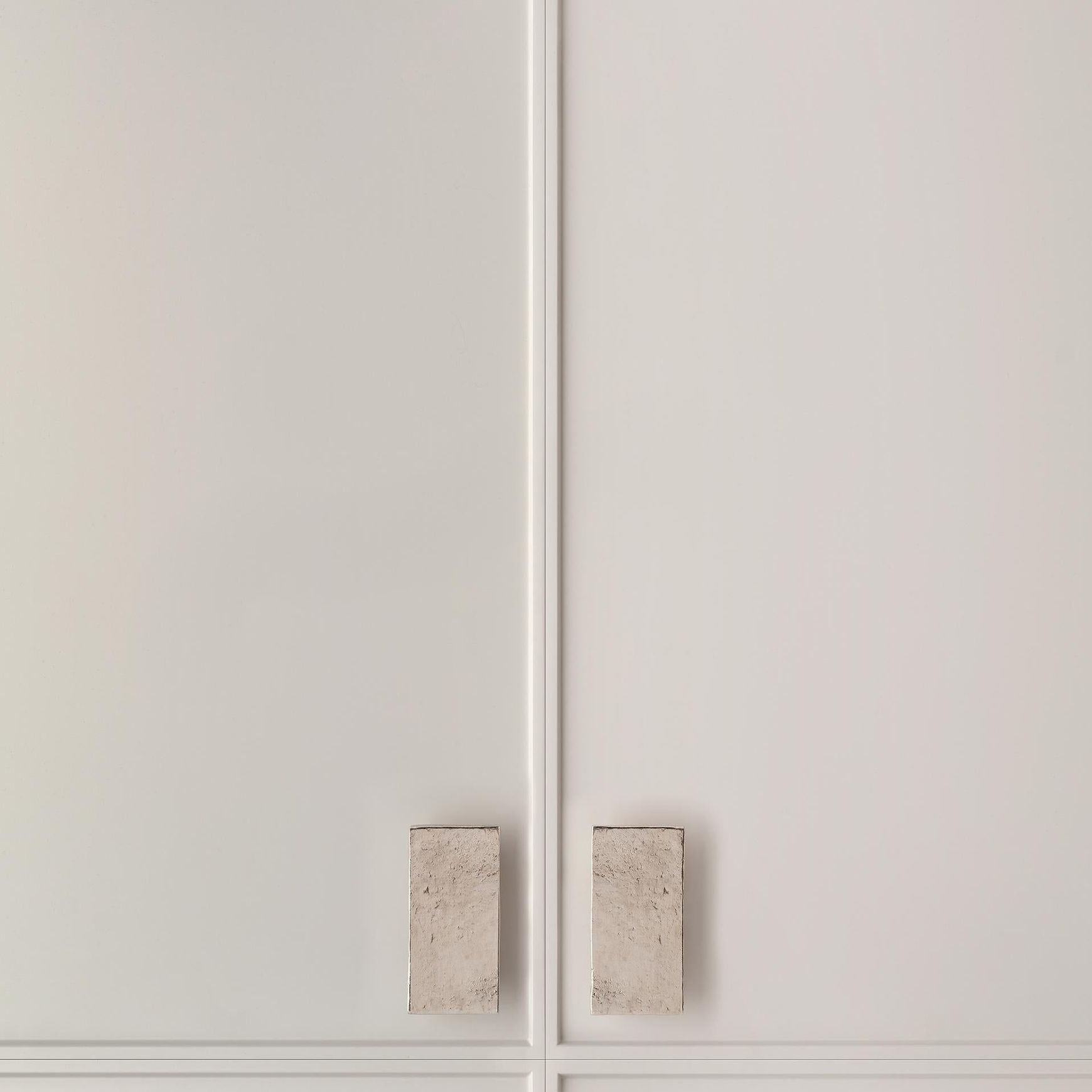 Cast 96mm Large Flat Cabinet Pull