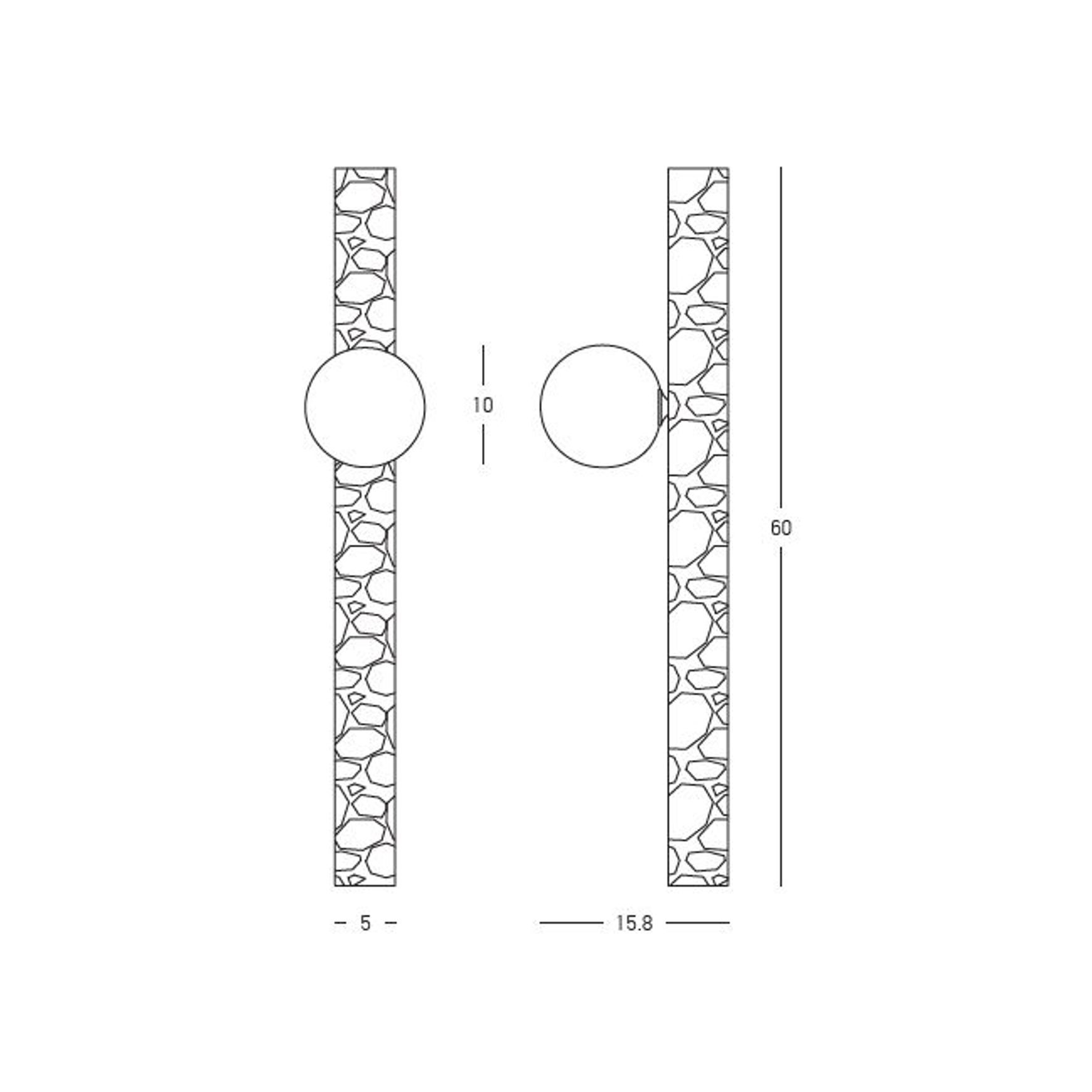Petra Stilos Wall Light