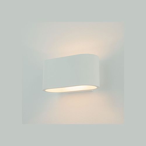 Olympia Ellipse Gypsum Wall Light