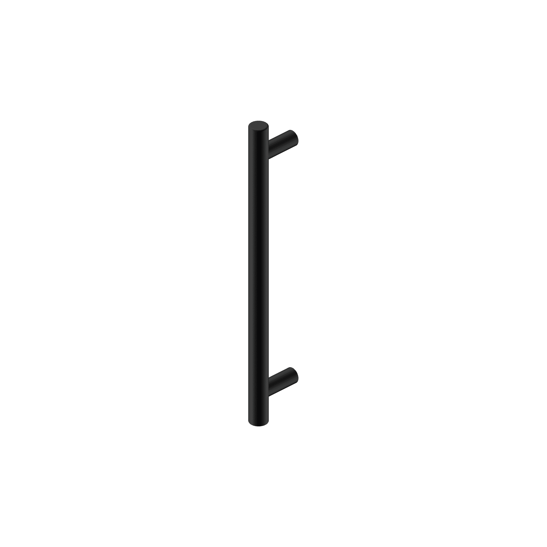 Mecca Pull Handle 200mm Matte Black