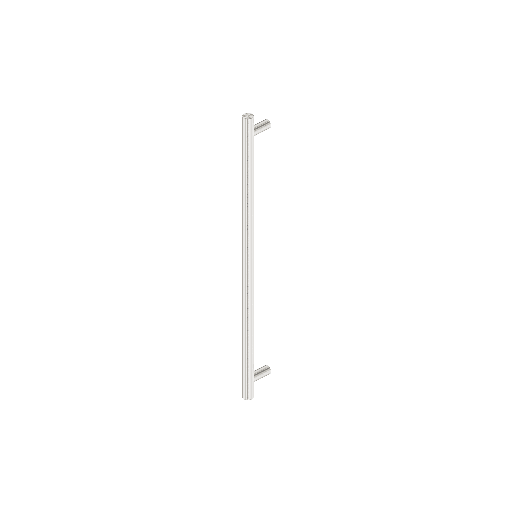 Mecca Pull Handle 330mm Brushed Nickel