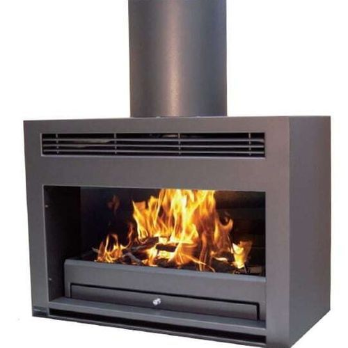 Aranbe Open Fronted  | Wood Fireplace