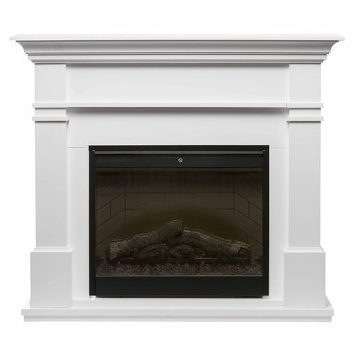Kenton Mantel White 2Kw Electric Fireplace