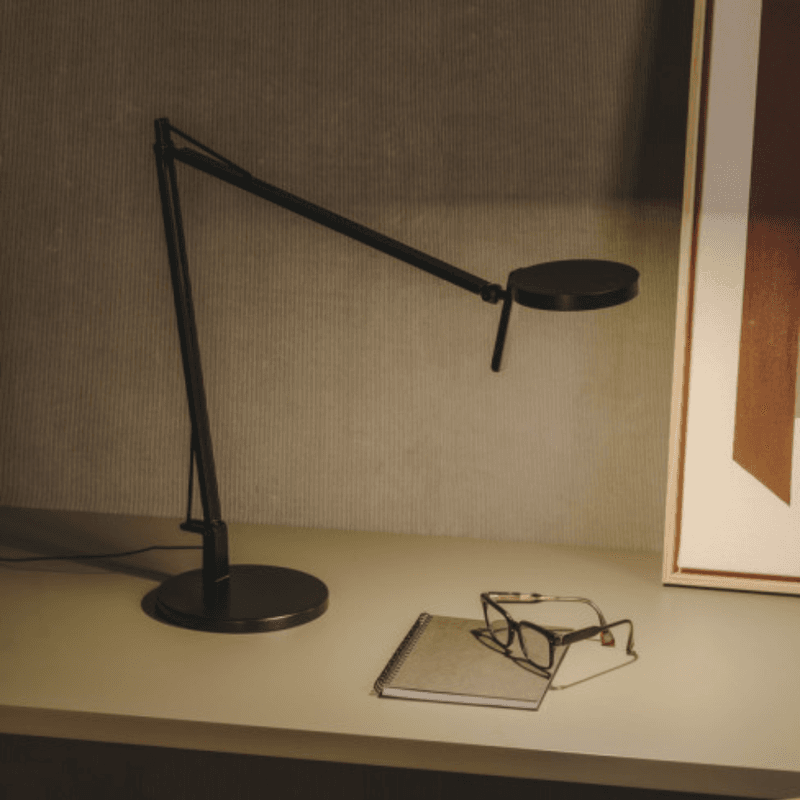 Marlin LED Table Lamp in Textured Black