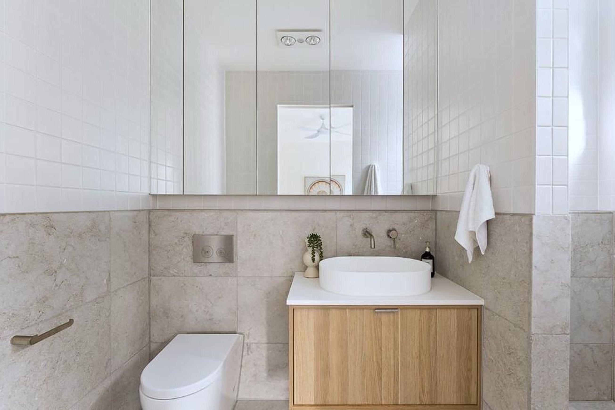 12mm Olive Limestone Tiles - Sandblasted