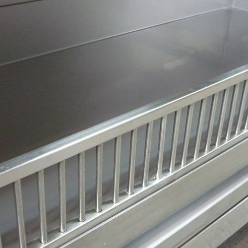 Custom 304 Stainless Fireplace