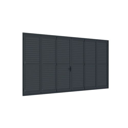 Bifold Shutter Wall For Caribbean Freestanding Pergola