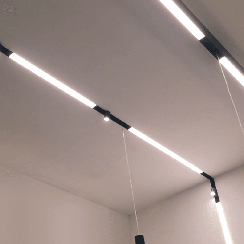 Three Circuit Recessed Track