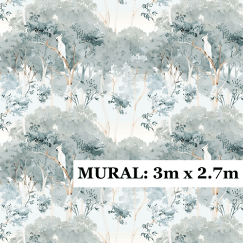 HEY POPPIT Wallpaper Pattern No - COCKATOO