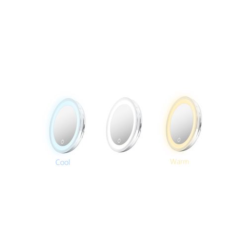 Wall Mount LED Magnify Mirror - Hardwire