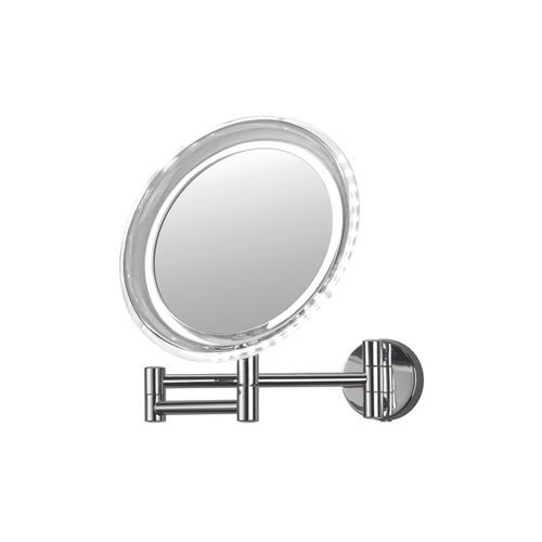 Wall Mount LED Magnify Mirror - Battery