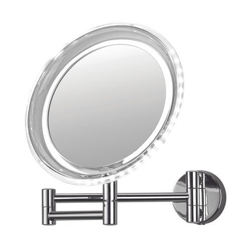 Wall Mount LED Magnify Mirror - Battery