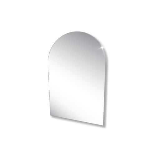 Polished Edge Arch Mirror with Hidden Fittings